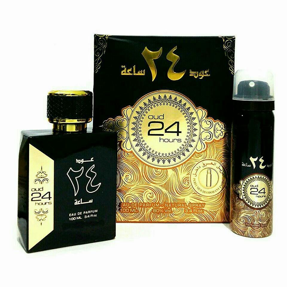 Oud 24 Hours with DEO Eau de Parfum by Ard Al Zaafaran