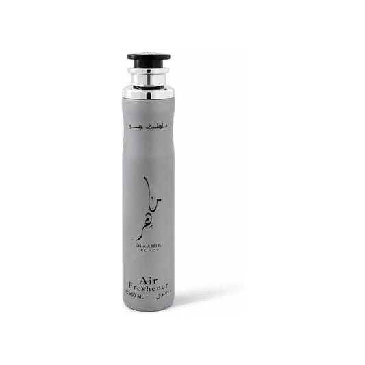 Lattafa Maahir Legacy 300ml air freshener bottle