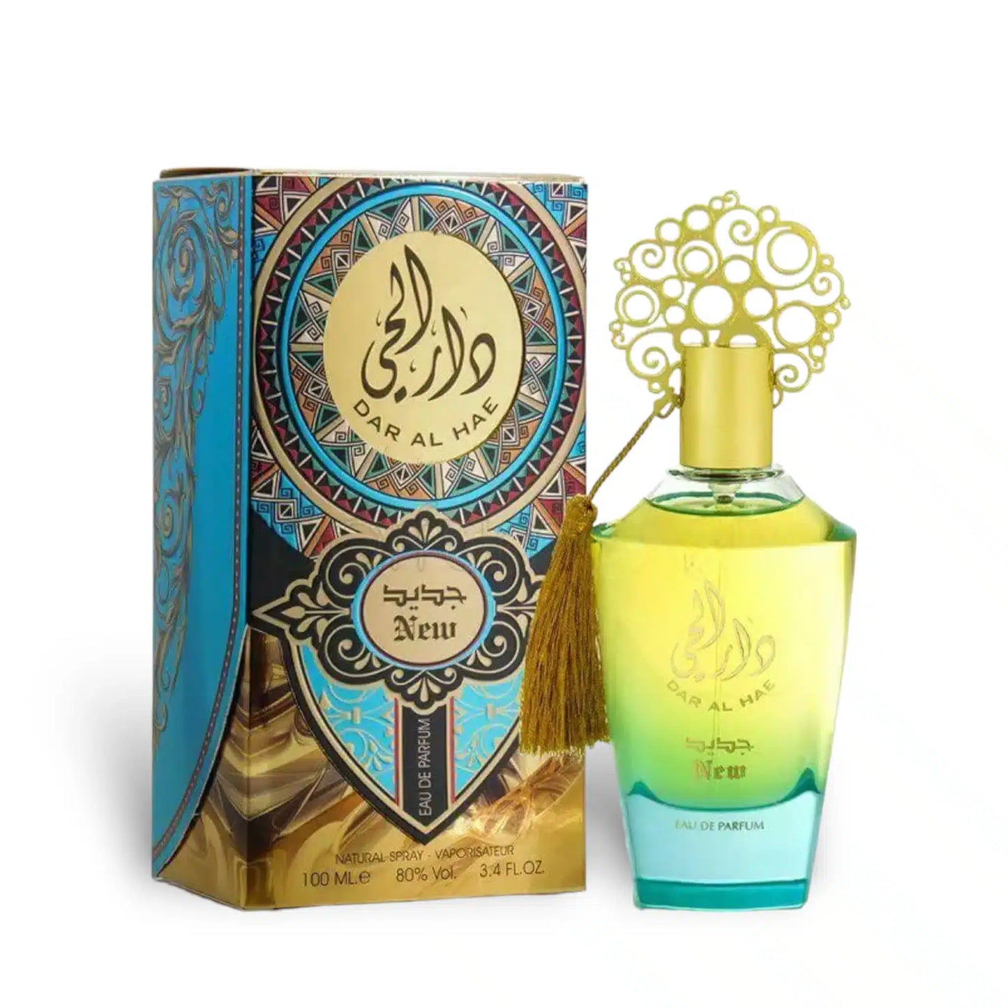 Ard Al Zaafaran Dar Al Hae Jadeed Eau de Parfum 100ml – Patchouli, Vanilla & Amber | For Women