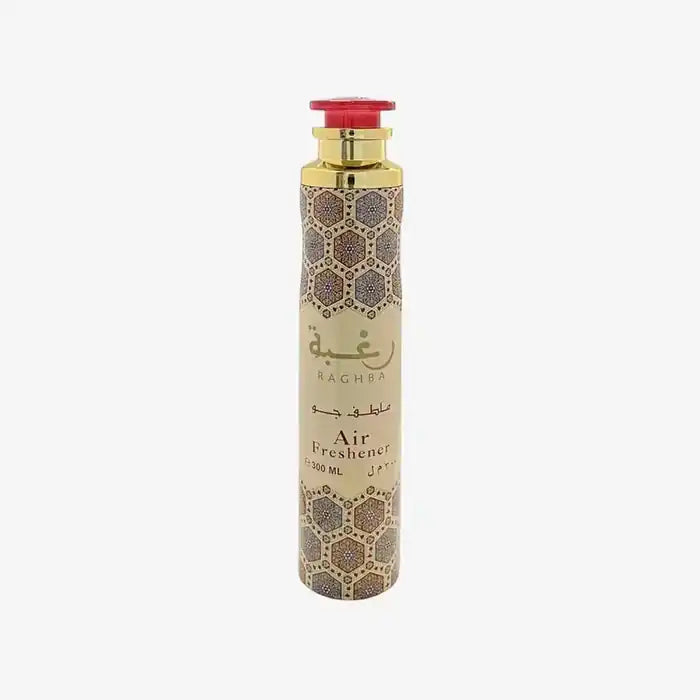 Lattafa Raghba 300ml air freshener bottle
