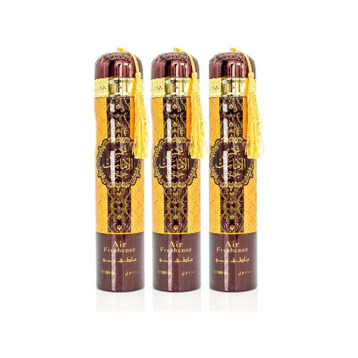 Three Ard Al Zaafaran Shams Al Emarat Khususi 300ml air fresheners - bundle of 3