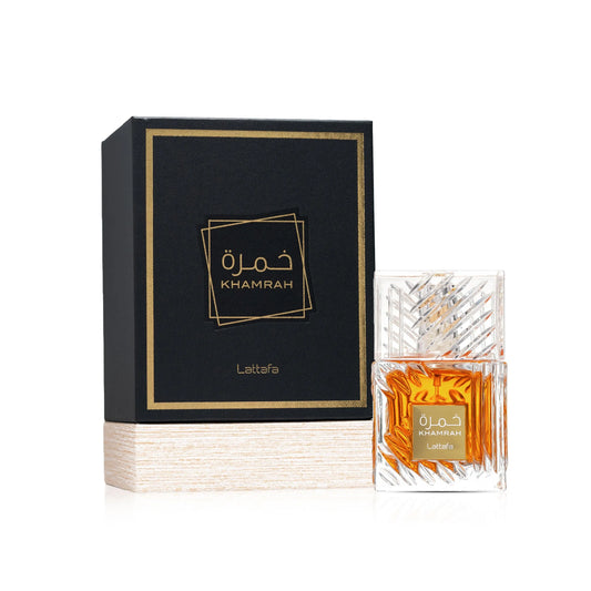 Lattafa Khamrah Eau de Parfum 100ml box