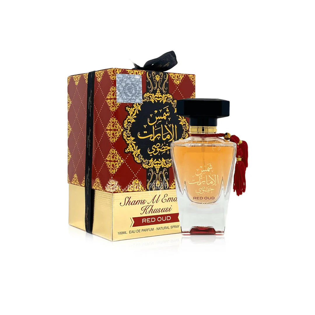 Shams Al Emarat Khususi Red Oud Eau de Parfum – 100ml by Ard Al Zaafaran